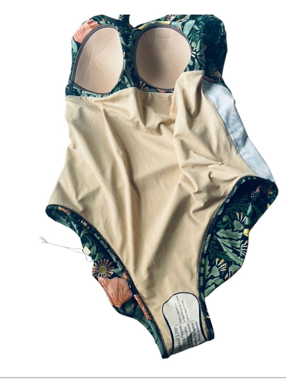 Summersalt Sidestroke Floral Print One-Piece Swimsuit - Picture 5 of 12